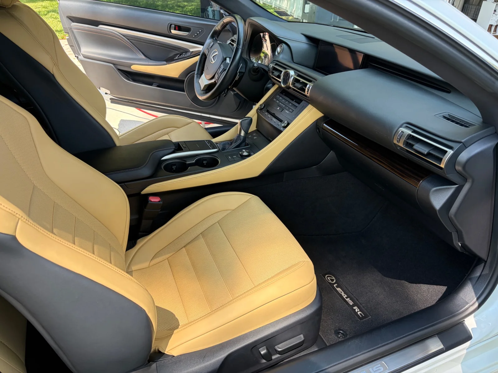 Detailed Lexus interior